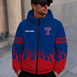 Limited Edition – Customized MLB Texas Rangers Windbreaker Jacket