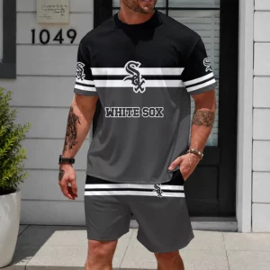Limited Edition – Customized MLB Chicago White Sox Unisex T-Shirt & Shorts Set