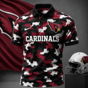 Limited Edition – Customized NFL Arizona Cardinals Camo Polo Shirt