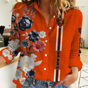 Limited Edition – Customized NFL Chicago Bears Women Casual Shirt