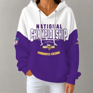 Limited Edition – Customized NFL Minnesota Vikings Ribbed Hoodie & Sweatshirt