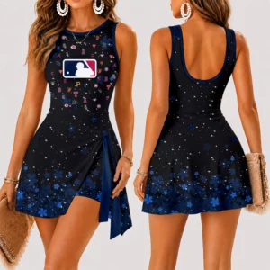 Limited Edition – Customized MLB All Teams Women’s Summer Skort Dress