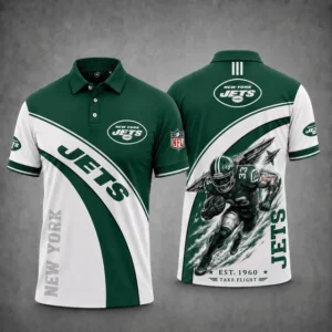 Limited Edition – Customized NFL New York Jets Polo Shirt