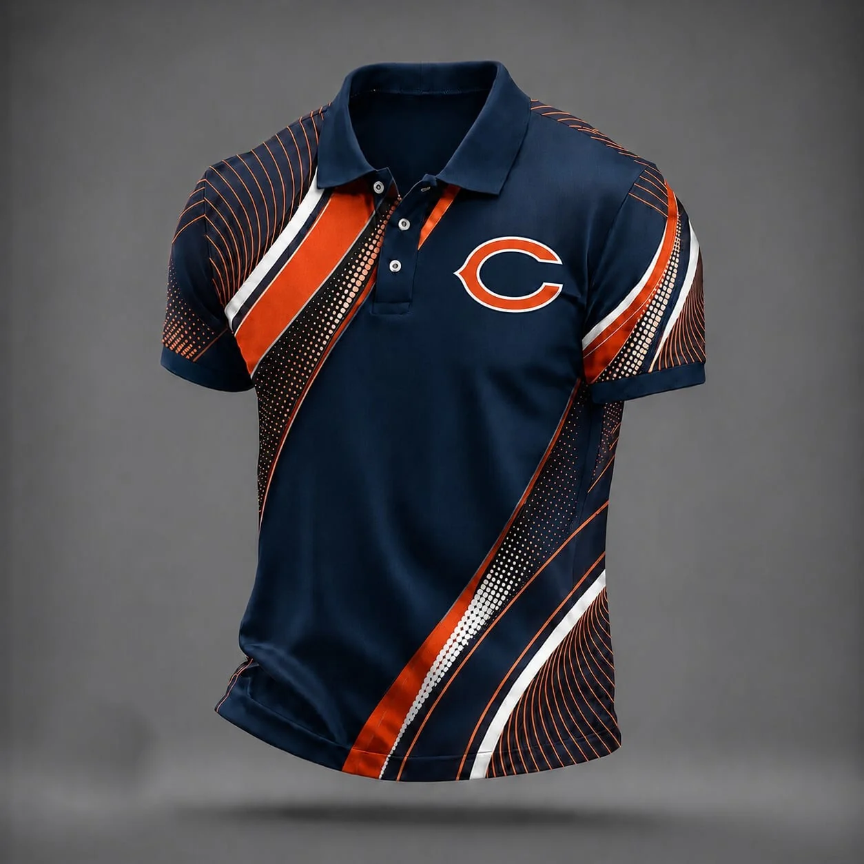 Limited Edition – Customized NFL Chicago Bears Polo Shirt