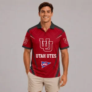 Limited Edition – Customized NCAA Utah Utes Polo Shirt