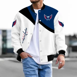 Limited Edition – Customized NHL Washington Capitals Satin Varsity Jacket & Baseball Jacket