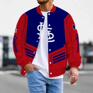 Limited Edition – Customized MLB St. Louis Cardinals Satin Varsity & Baseball Jacket