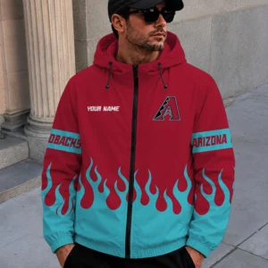 Limited Edition – Customized MLB Arizona Diamondbacks Windbreaker Jacket