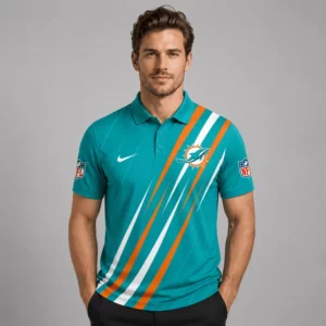 Limited Edition – Customized NFL Miami Dolphins Polo Shirt