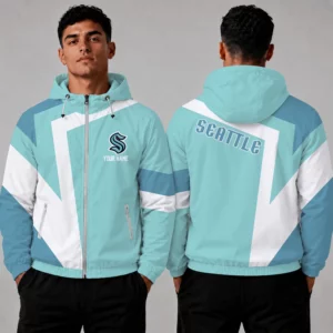 Limited Edition – Customized NHL Seattle Kraken Windbreaker Jacket