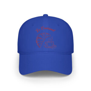 Coffee  Croissant French Retro Graphic Vintage Aesthetic Cap