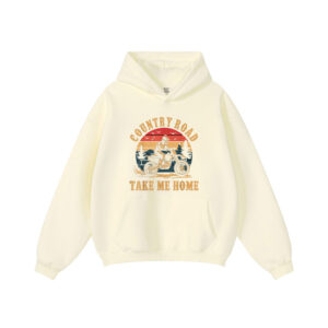 Country Road Take Me Home Dirt Bike Vintage Motocross Rider Hoodie
