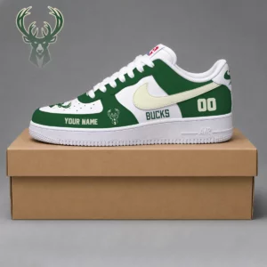 Limited Edition – Customized NBA Milwaukee Bucks Af1 Sneakers