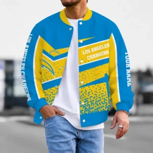 Limited Edition – Customized NFL Los Angeles Chargers Satin Varsity & Baseball Jacket