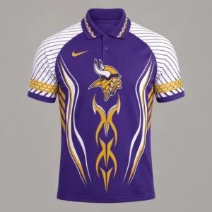 Limited Edition – Customized NFL Minnesota Vikings Polo Shirt