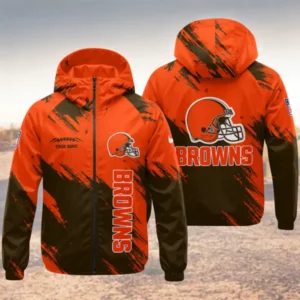 Limited Edition – Customized NFL Cleveland Browns Windbreaker Jacket