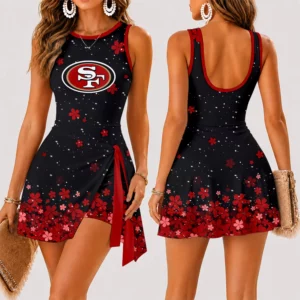 Limited Edition – Customized NFL San Francisco 49Ers Women’s Summer Skort Dress