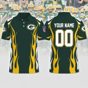 Limited Edition – Customized NFL Green Bay Packers Polo Shirt