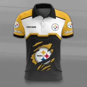 Limited Edition – Customized NFL Pittsburgh Steelers Polo Shirt