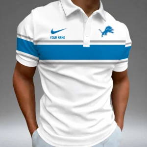 Limited Edition – Customized NFL Detroit Lions Polo Shirt