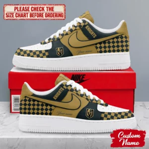Limited Edition – Customized NHL Vegas Golden Knights Af1 Shoes