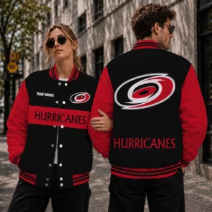Limited Edition – Customized NHL Carolina Hurricanes Satin Varsity Jacket & Baseball Jacket