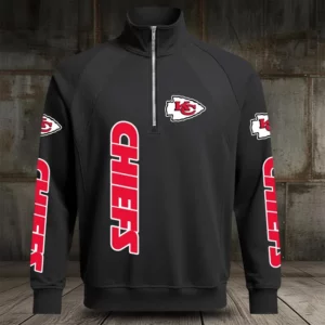 Limited Edition – Customized NFL Kansas City Chiefs Men’s Multicolor Quarter-Zip Pullover