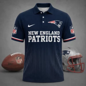 Limited Edition – Customized NFL New England Patriots Polo Shirt
