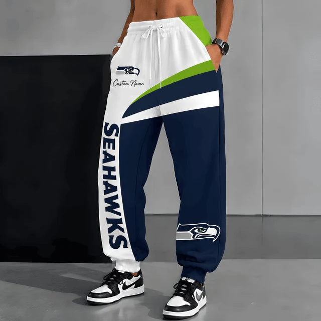 Limited Edition – Customized NFL Seattle Seahawks Sweatpants - Image 2