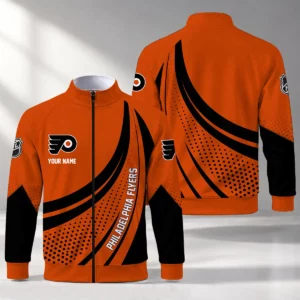 Limited Edition – Customized NHL Philadelphia Flyers Stand Collar Jacket