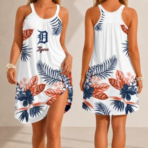 Limited Edition – Customized MLB Detroit Tigers Camisole Dress