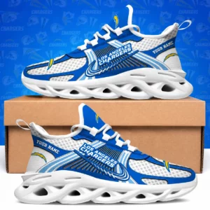 Limited Edition – Customized NFL Los Angeles Chargers Max Soul Shoes