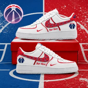 Limited Edition – Customized NBA Washington Wizards Af1 Sneakers