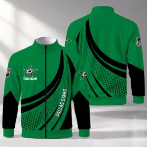 Limited Edition – Customized NHL Dallas Stars Stand Collar Jacket