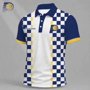 Limited Edition – Customized NBA Indiana Pacers Polo Shirt