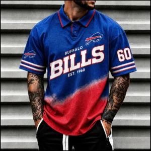 Limited Edition – Customized NFL Buffalo Bills Polo Shirt