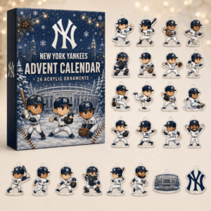 New York Yankees Christmas Advent Calendar Xmas Coutdown Best Gifts For Yankees Fans