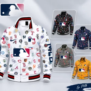 Limited Edition – Customized MLB All Teams Multicolor Men’s Casual Jacket