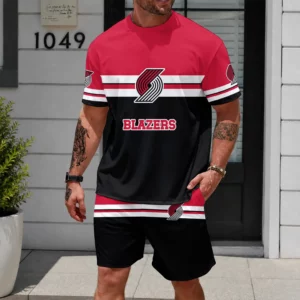 Limited Edition – Customized NBA Portland Trail Blazers Unisex T-Shirt & Shorts Set