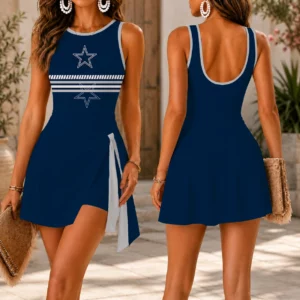 Limited Edition – Customized NFL Dallas Cowboys Women’s Summer Skort Dress
