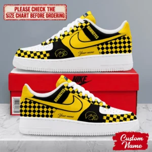 Limited Edition – Customized NCAA Iowa Hawkeyes Af1 Shoes