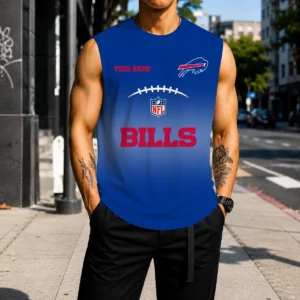Limited Edition – Customized NFL Buffalo Bills Men’s Gym Shirt