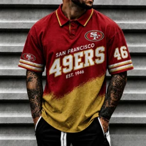 Limited Edition – Customized NFL San Francisco 49Ers Polo Shirt