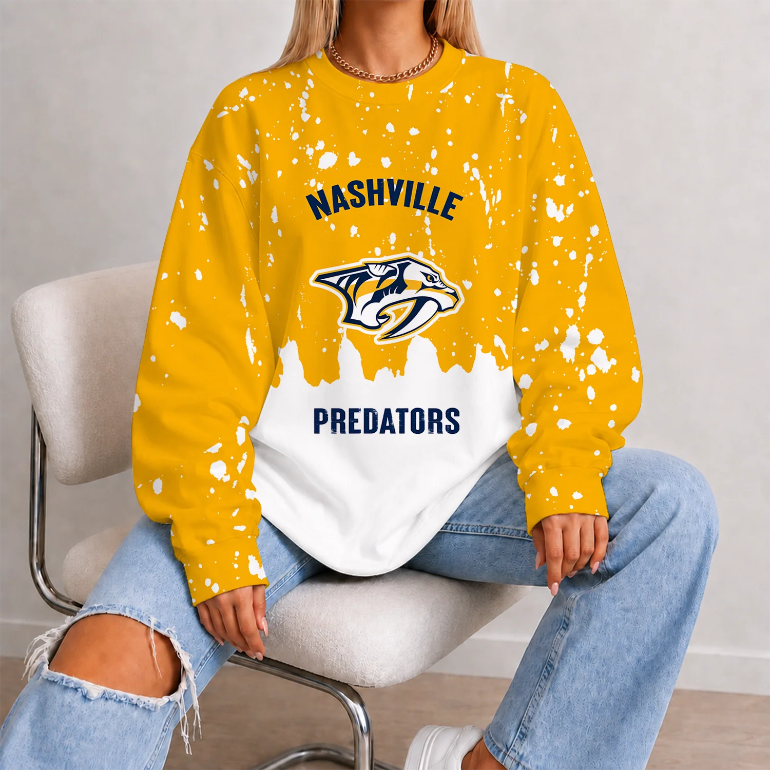 Limited Edition – Customized NHL Nashville Predators Unisex Sweatshirt
