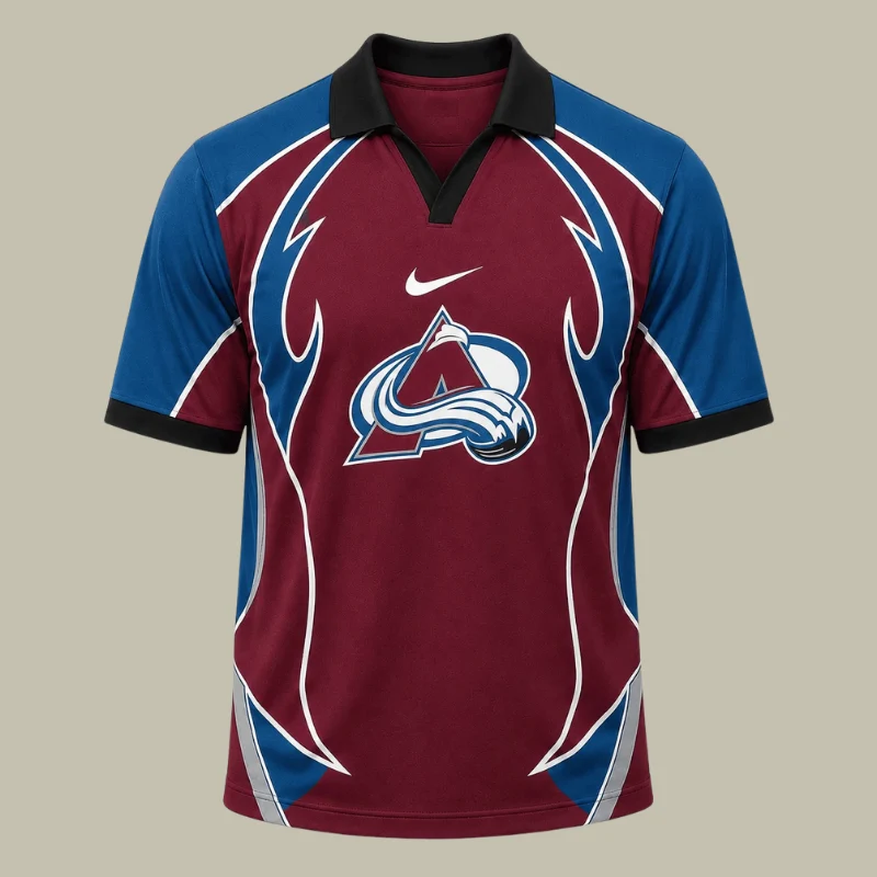 Limited Edition – Customized NHL Colorado Avalanche Polo Shirt