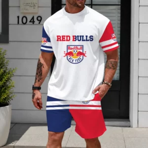 Limited Edition – Customized MLS New York Red Bulls Unisex T-Shirt & Shorts Set