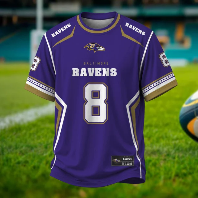 Limited Edition – Customized NFL Baltimore Ravens T-Shirt, Hoodie, Zip Hoodie - Image 2