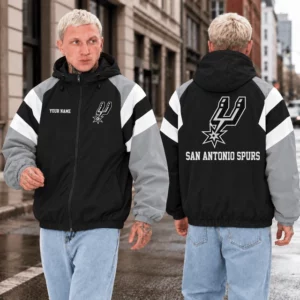 Limited Edition – Customized NBA San Antonio Spurs Windbreaker Jacket