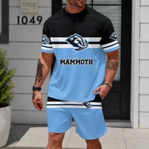 Limited Edition – Customized NHL Utah Mammoth Unisex T-Shirt & Shorts Set