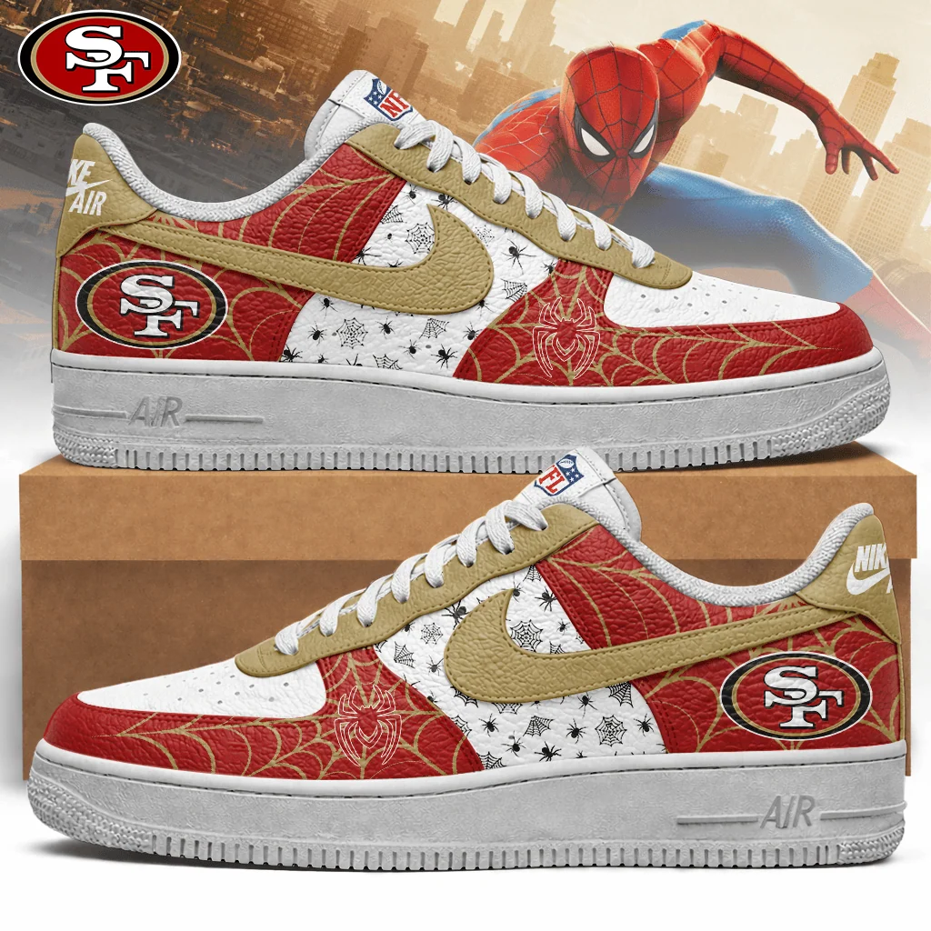 Limited Edition – Customized NFL San Francisco 49Ers Af1 Shoes